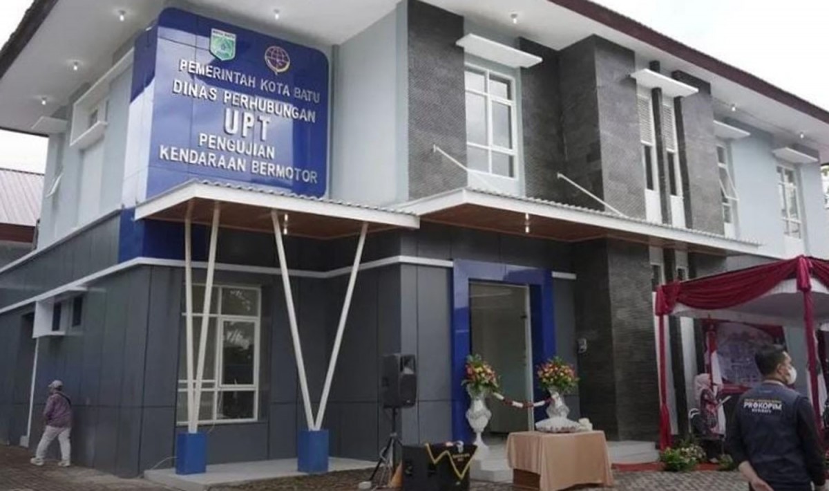 Gedung Balai Uji KIR Kota Baru menunggu beroperasi (Foto: Galih Rakasiwi/jatimnow.com)