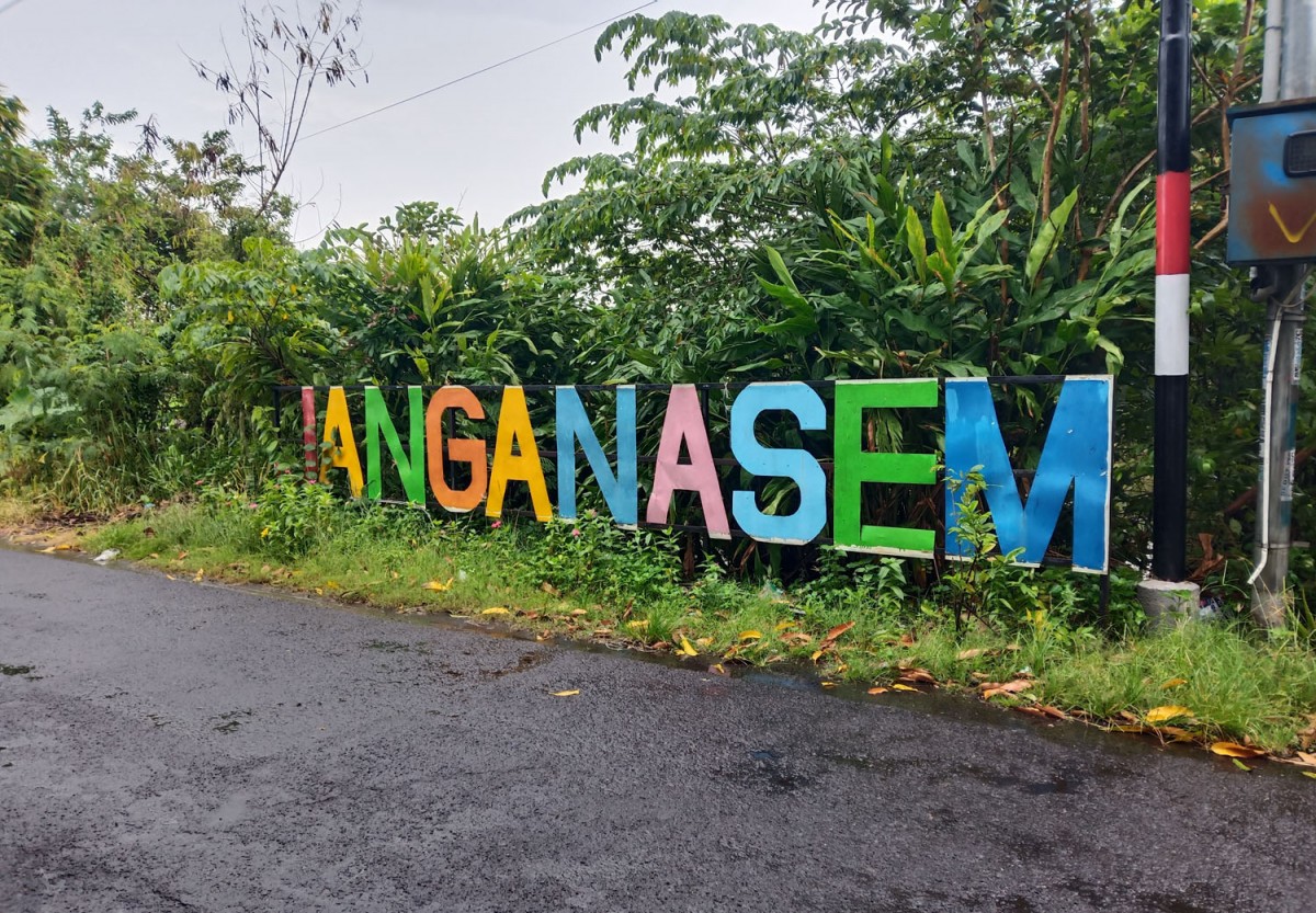 Dusun Jangan Asem di Sidoarjo (Foto: Zainul Fajar/jatimnow.com)