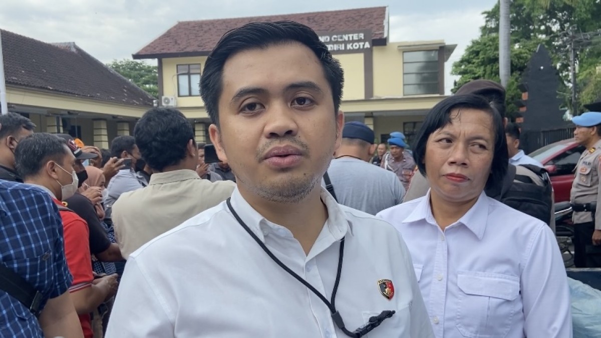 Kasatreskrim Polres Kediri Kota AKP Tommy Prambana. (Foto: Yanuar Dedy/jatimnow.com)