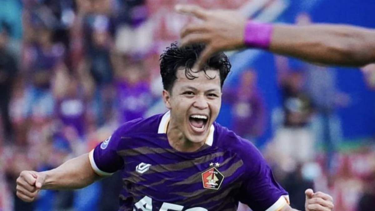 Pemain Persik Bayu Otto. (Foto: Persik Kediri/jatimnow.com)