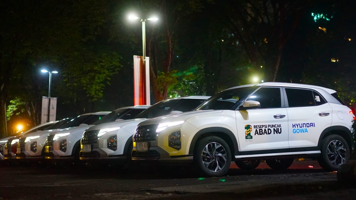 25 Unit Hyundai Stargazer Jadi Official Car Puncak Peringatan 1 Abad NU