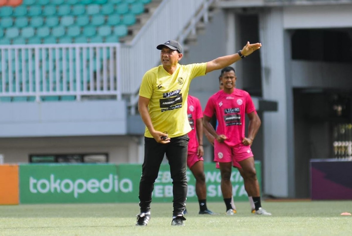 I Putu Gede (Foto: media officer Arema FC)