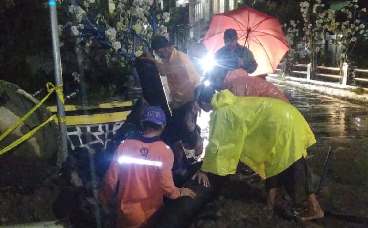 Pipa Perumdam Among Tirto Pecah, Beberapa Wilayah di Kota Batu Krisis Air Bersih