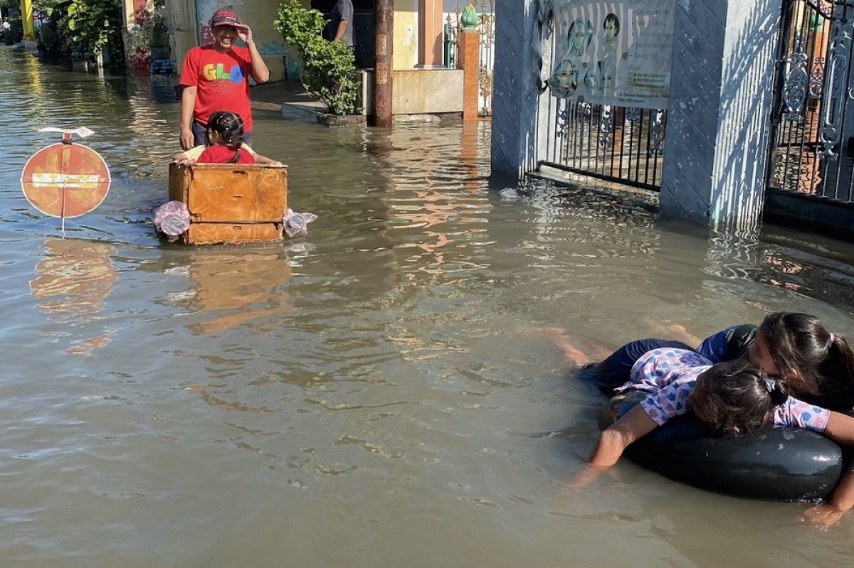 Sungai Wrati Meluap, Ribuan Warga 2 Desa di Kabupaten Pasuruan Dilanda Banjir