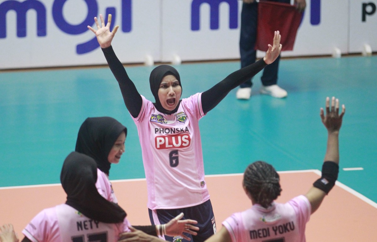 Gresik Petrokimia Awali Final Four Proliga dengan Kemenangan