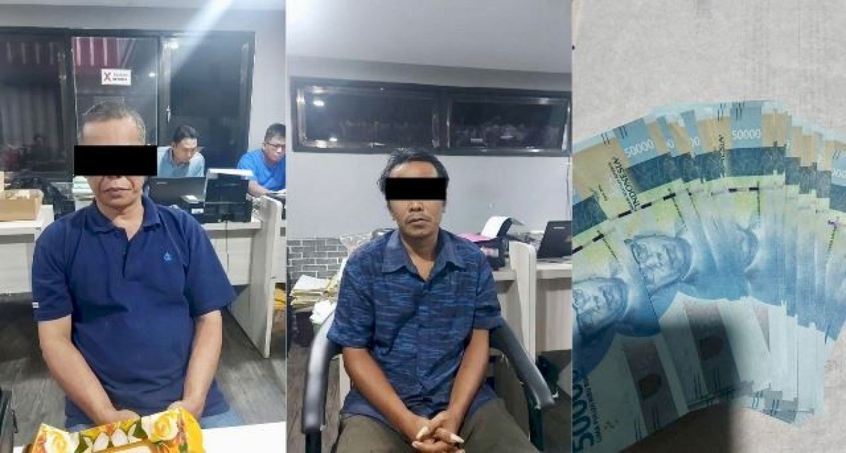 Produsen Uang Palsu di Jolotundo Surabaya Digerebek, 2 Orang Diamankan