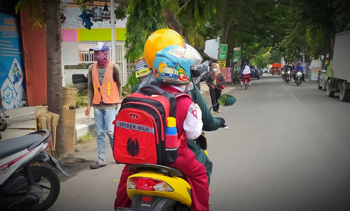 Ilustrasi. Anak-anak sekolah dasar di Kabupaten Lamongan. (Foto: Dok. Adyad Ammy Iffansah/jatimnow.com)