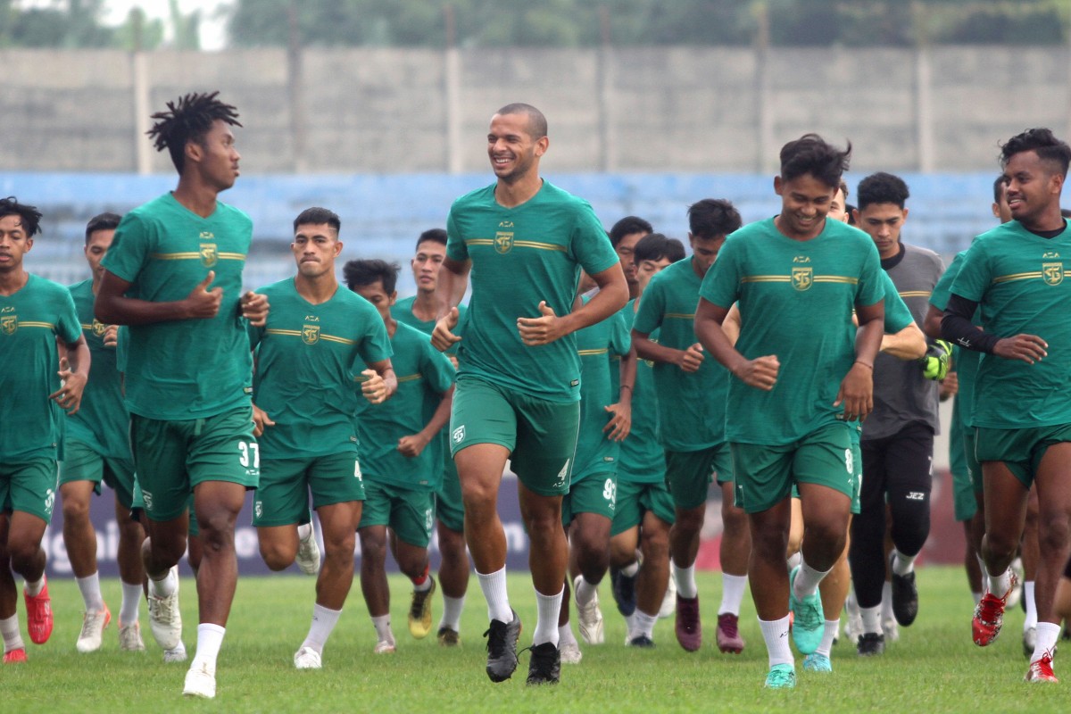 Suasana official training Persebaya di Stadion Gelora Joko Samudro Gresik (Foto-foto: Sahlul Fahmi/jatimnow.com)
