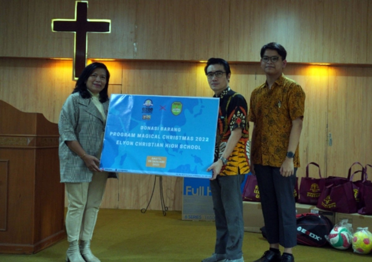 Osis Elyon Christian School Setarakan Sarana Pendidik Lewat Sociopreneure