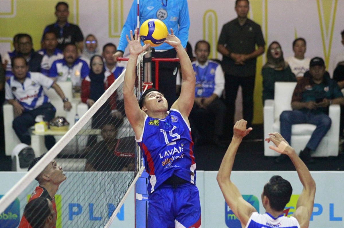 LavAni saat bertanding melawan Jakarta BNI 46 (Foto: Media Officer Proliga)