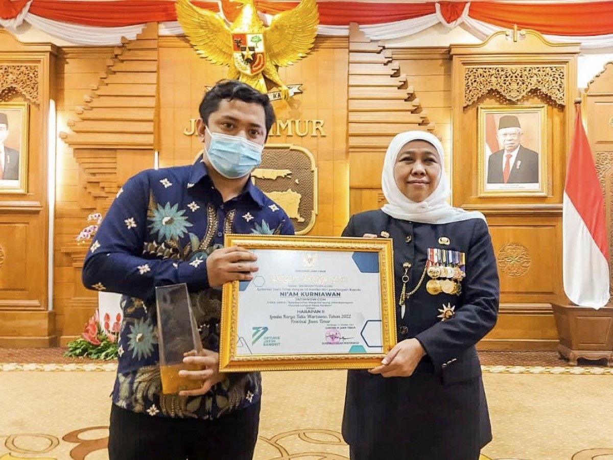Alhamdulillah, 2 Jurnalis Jatimnow Raih Juara Lomba Jurnalistik