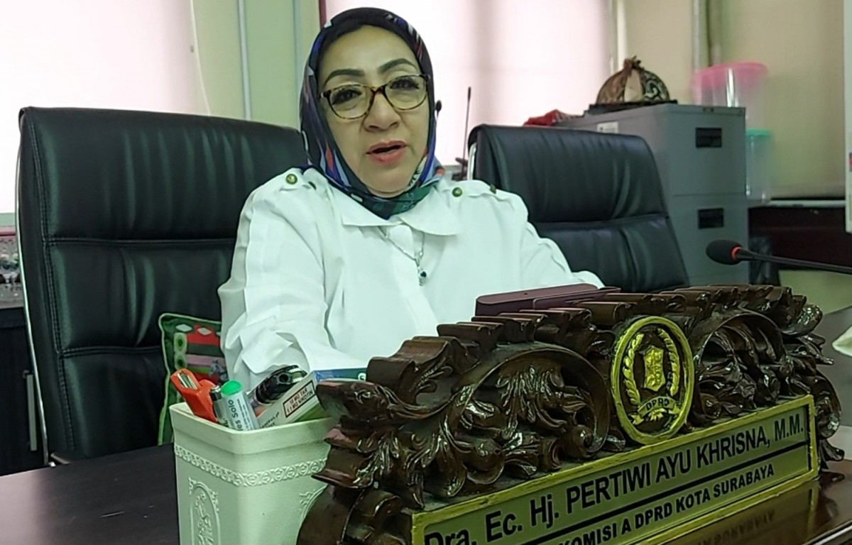 Ketua Komisi A DPRD Surabaya, Pertiwi Ayu Krishna (Dok: Ni'am Kurniawan/jatimnow.com)