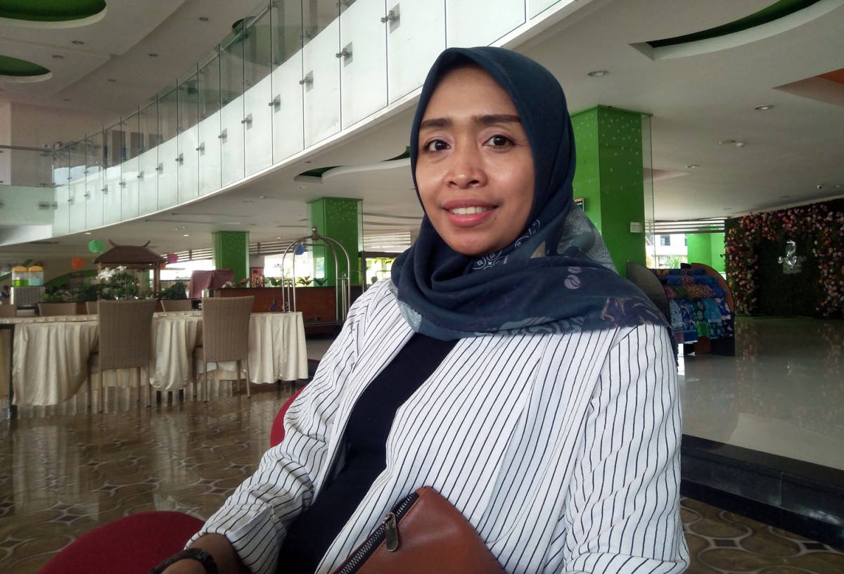 Komisioner Divisi Teknis Penyelenggaraan KPU Bojonegoro, Fatma Lestari (Foto: Misbahul Munir/jatimnow.com)