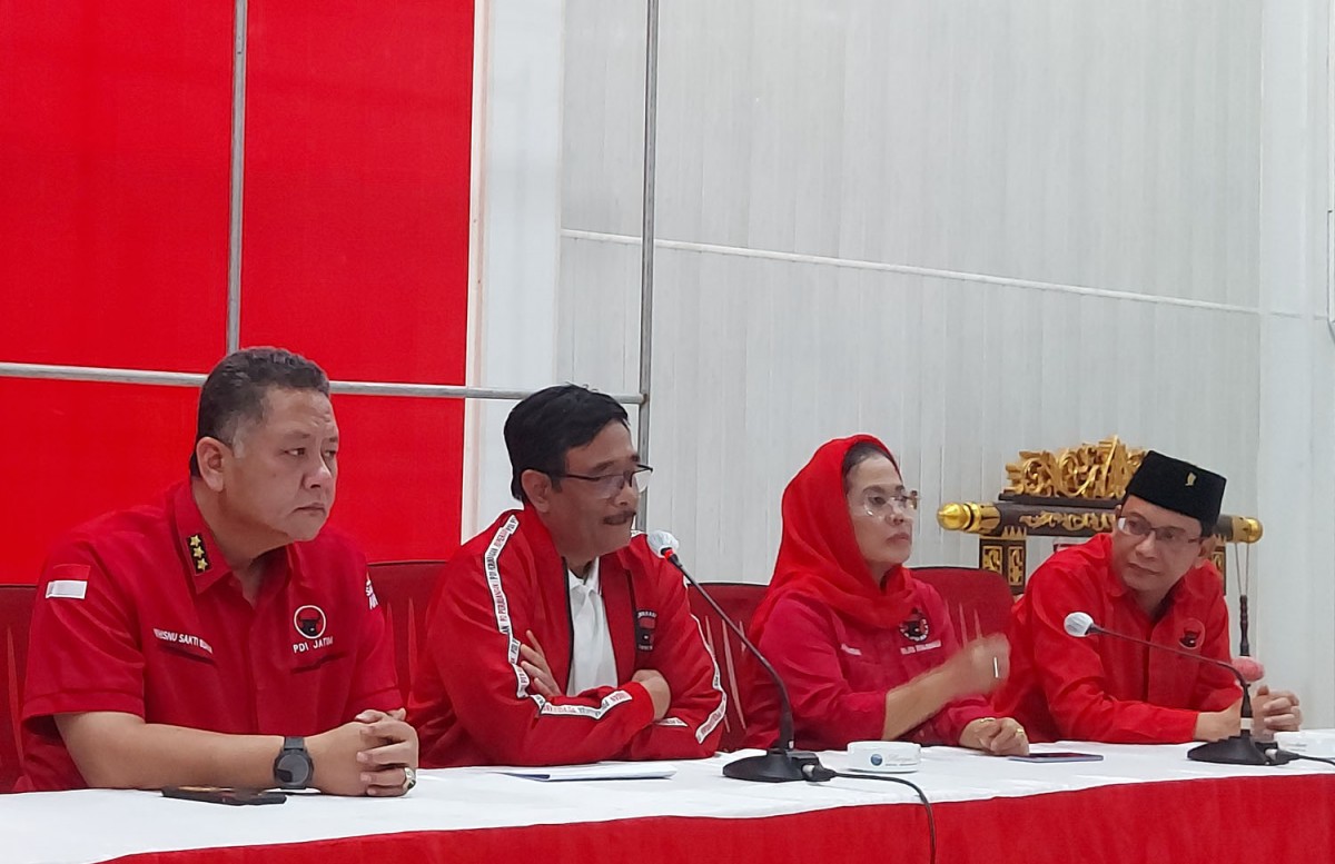 Ketua Bidang Ideologi dan Kaderisasi DPP PDIP Djarot Syaiful Hidayat. (Foto: Niam Kurniawan/jatimnow.com)
