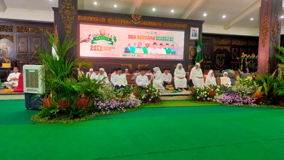 Perayaan 1 Abad NU, Bupati Jombang Berangkatkan Ribuan Nahdliyin