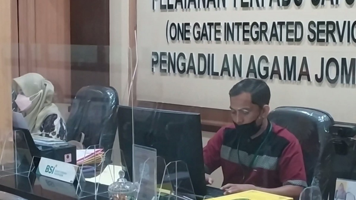 Aktivitas di PA Kabupaten Jombang.(foto: Elok Aprianto/jatimnow.com)