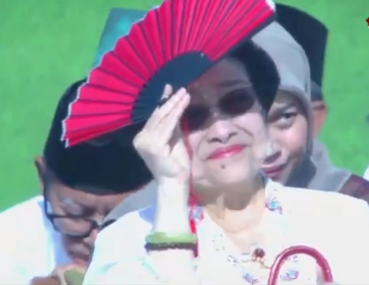 Megawati Soekarnoputri. (Foto: tangkapan layar)