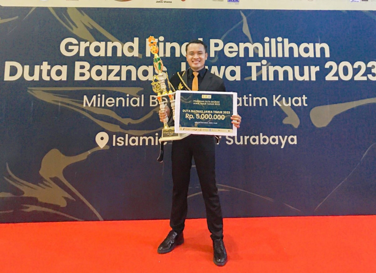 Mengenal Sony Wahyu Alfarsyah, Anak Tukang Ojek yang Jadi Duta BAZNAS Jatim 2023