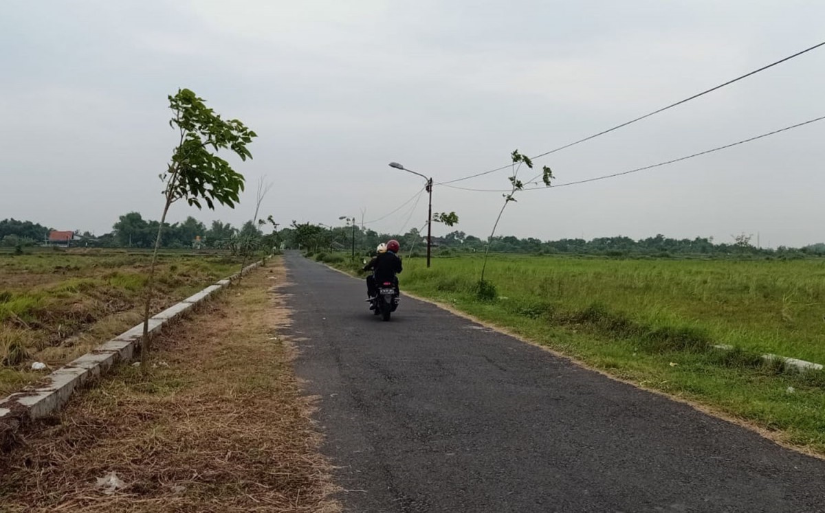 TKP pengeroyokan terhadap pelajar di Sidoarjo (Foto: Zainul Fajar/jatimnow.com)