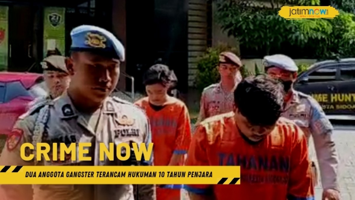 Belum Sempat Duel, Dua Anggota Gangster Terancam Hukuman 10 Tahun Penjara