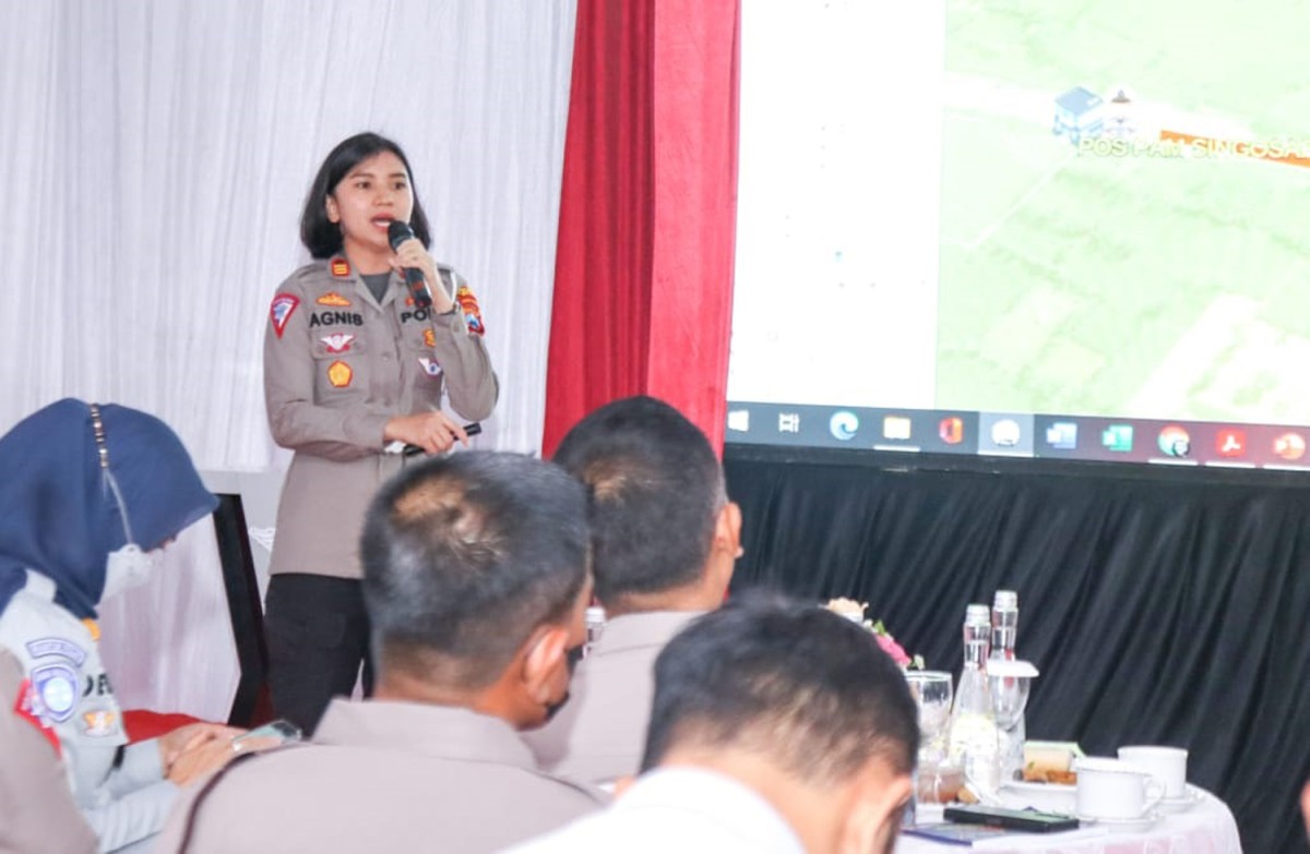 Kasat Lantas Polres Malang AKP Agnis Juwita Manurung (Foto: Dok. jatimnow.com)
