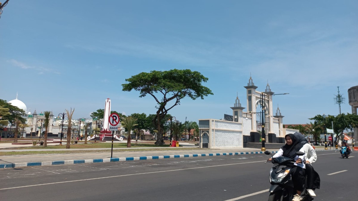 Dishub Kota Pasuruan akan melakukan rekayasa lalu lintas di sekitar Alun-alun. (foto: