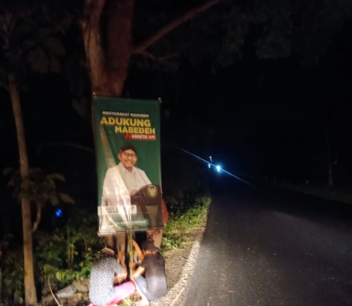 Balihodukungan reaktivasi jalur kereta api di Madura (foto: Muhlis for jatimnow.com)