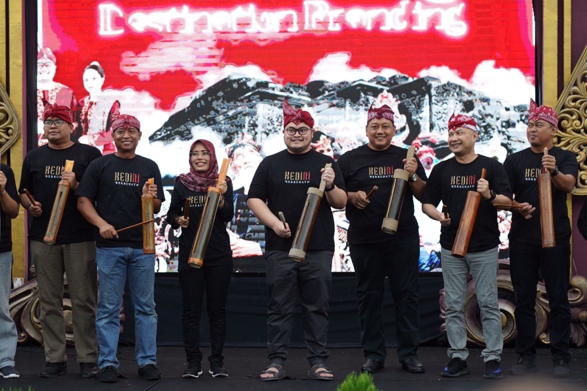 Launching destination branding baru Kabupaten Kediri (Foto: Humas Pemkab Kediri/jatimnow.com)