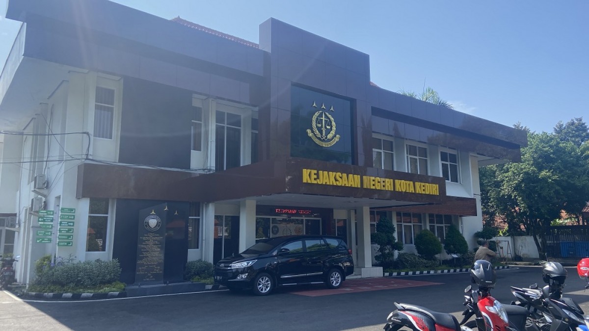 Kantor Kejaksaan Negeri Kota Kediri. (Foto: Yanuar Dedy/jatimnow.com)