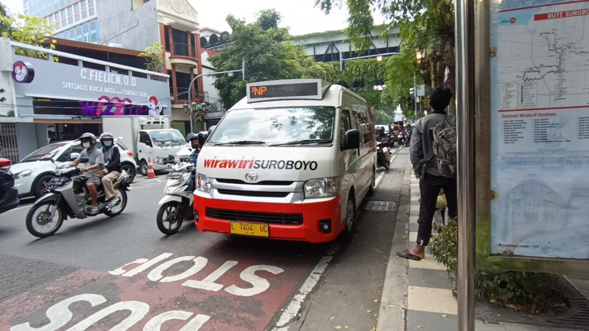 Angkutan Feeder Wira Wiri Suroboyo (Foto-foto: Fajar Mujianto/jatimnow.com)