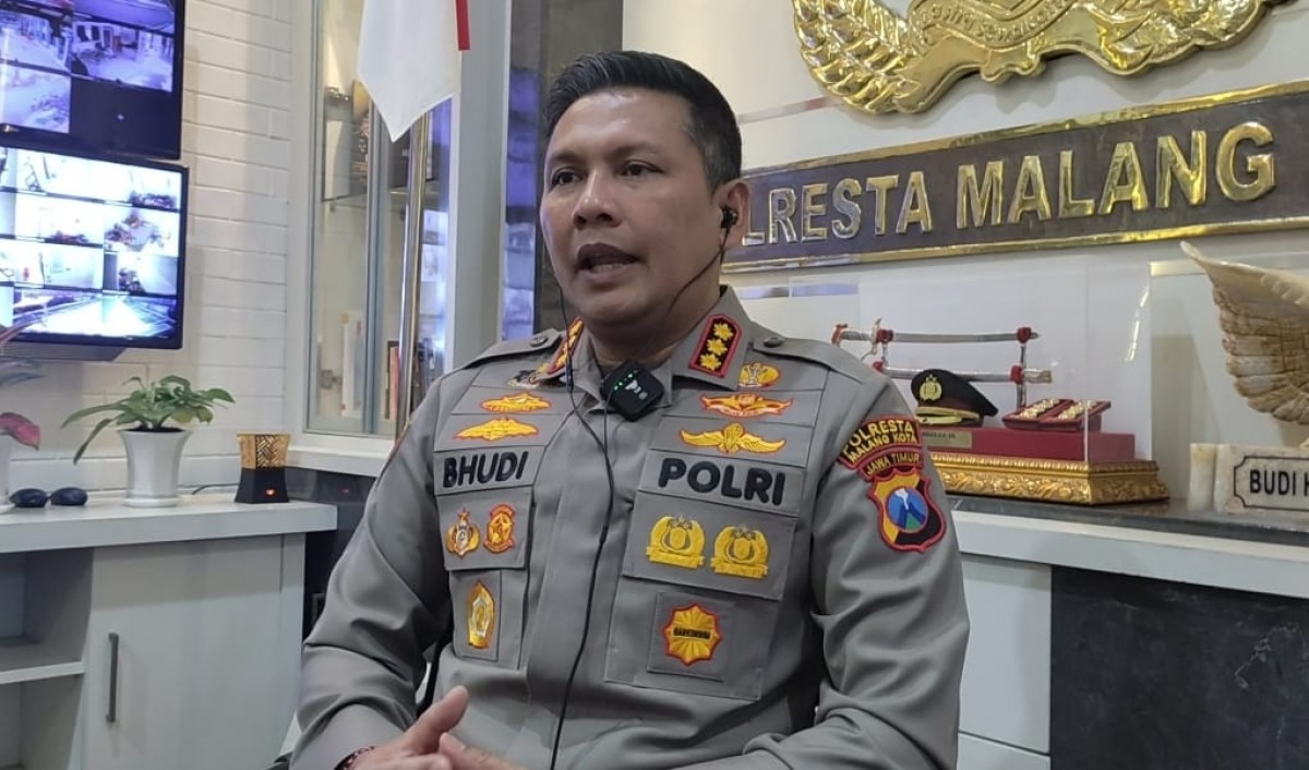 Kapolresta Malang Kota, Kombespol Budi Hermanto (Foto: Galih Rakasiwi/jatimnow.com)