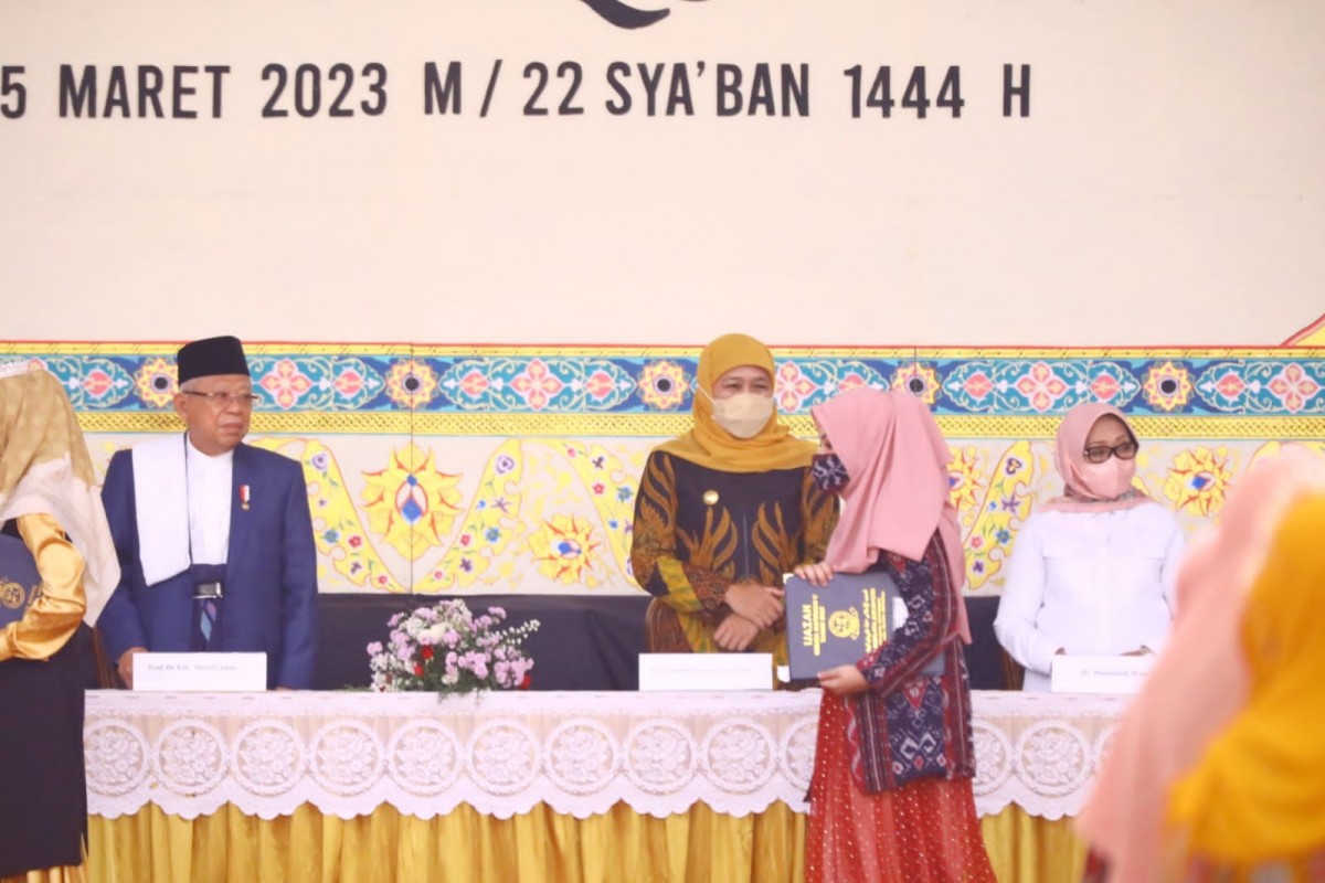 Cucu Wapres Ma'ruf Amin Diwisuda Usai Hafal Al-Qur'an dalam Waktu 4 Bulan