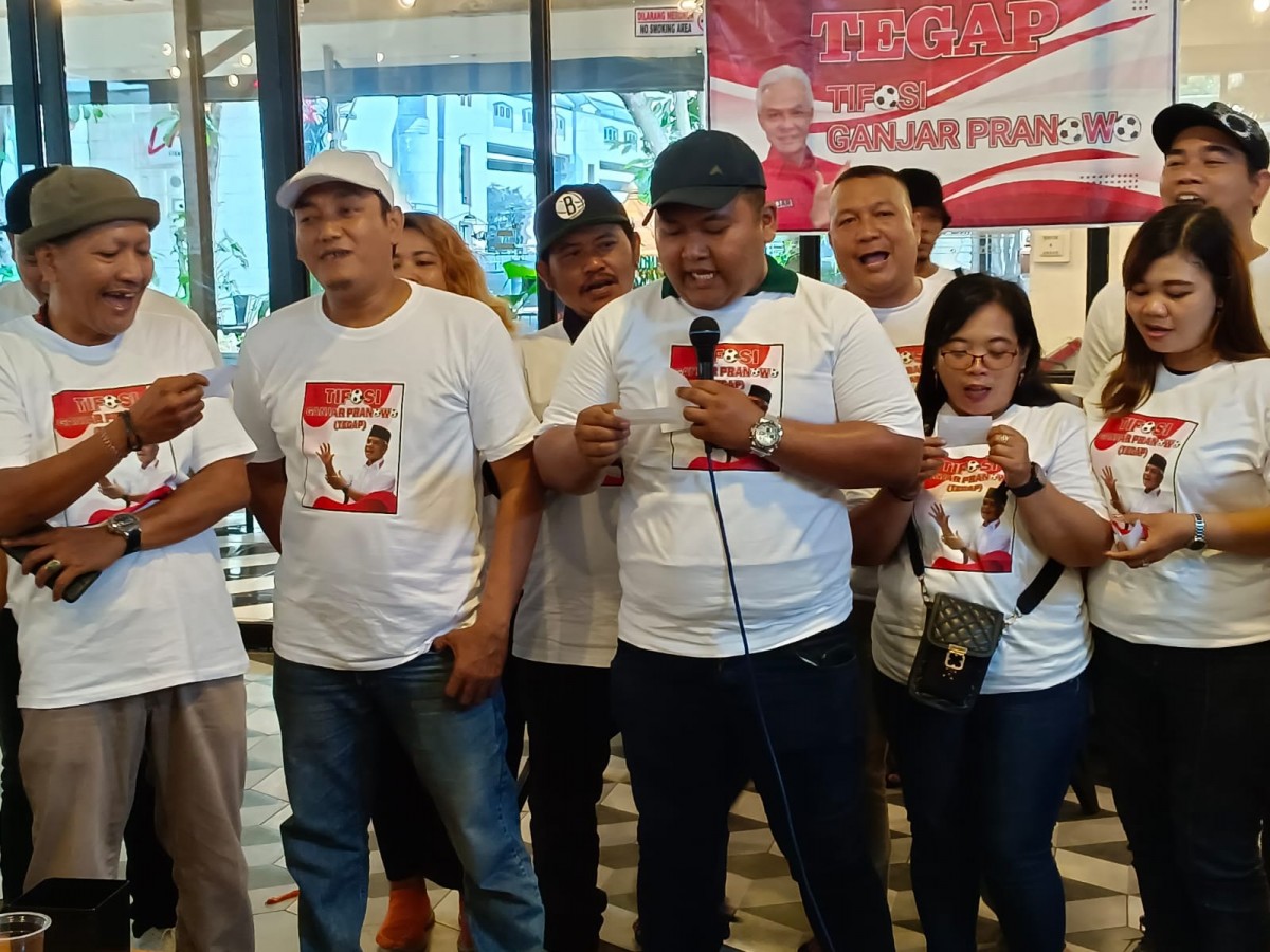 Dukungan Tegap Jatim untuk Ganjar Pranowo (Foto: Purnawa for jatimnow.com)