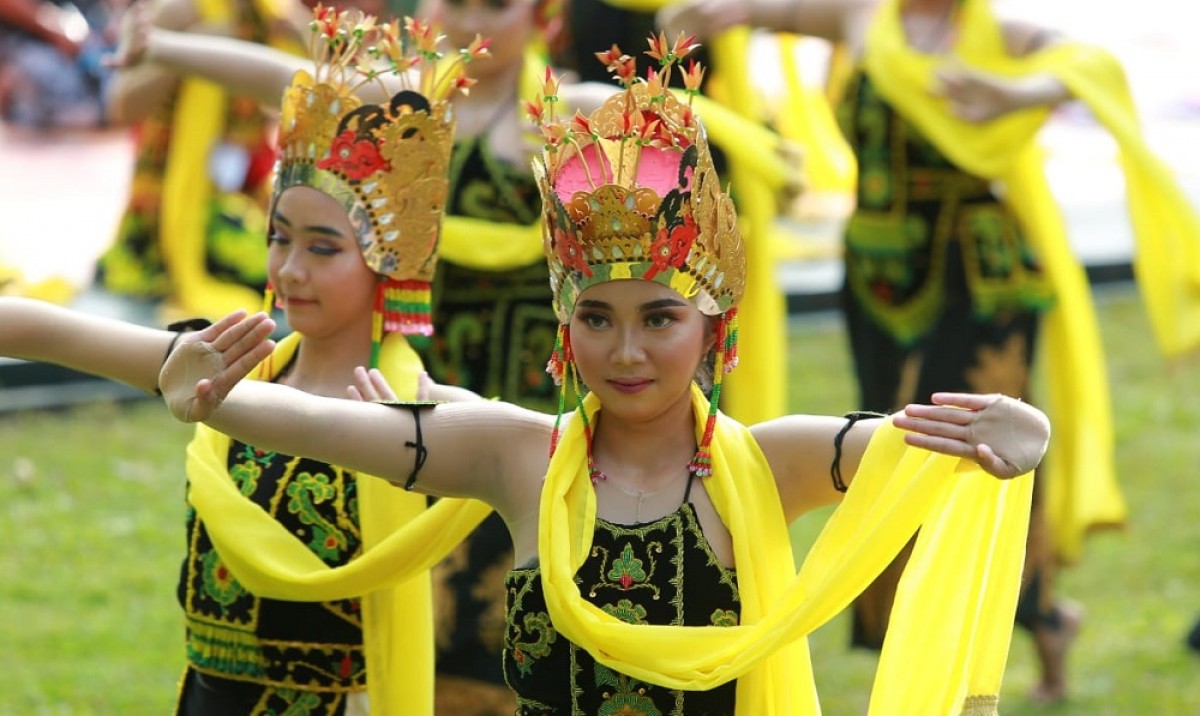 Sendratari Meras Gandrung Banyuwangi Pukau Wisatawan