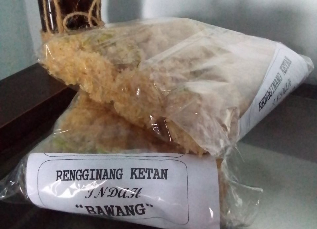 Rengginang yang diproduksi warga Banyuwangi (Foto-foto: Eko Purwanto/jatimnow.com)