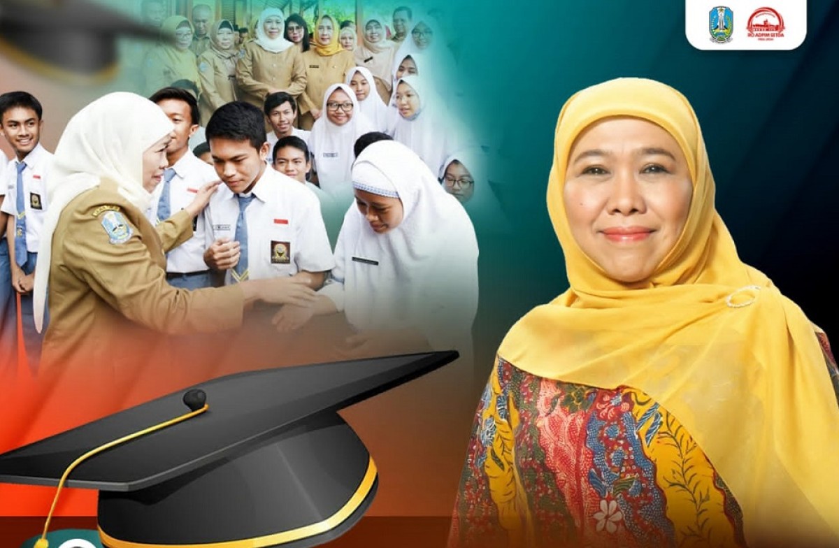 Diagram capaian seleksi masuk PTN di lima provinsi (Foto: Pemprov Jatim for jatimnow.com)