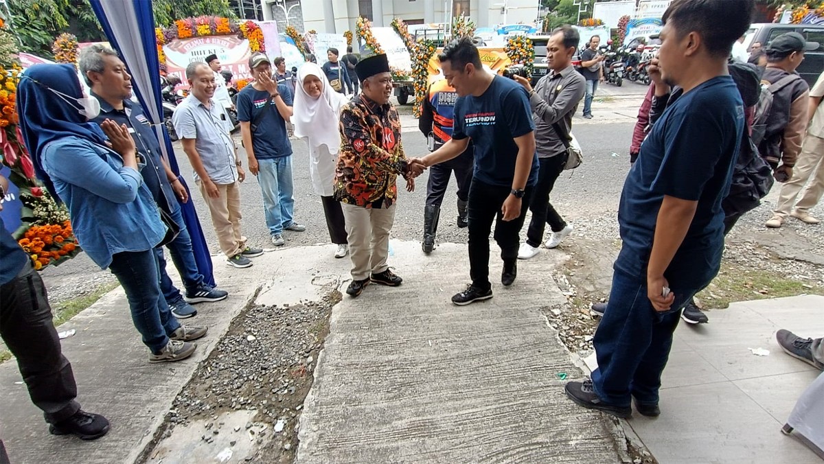 Irwan Setiawan saat hadir di HUT ke-5 jatimnow.com (foto: Fajar Mujianto/jatimnow.com)