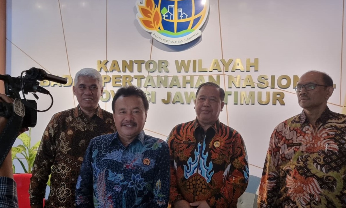 Kakanwil BPN Jatim Imbau Masyarakat Gunakan Loket Prioritas