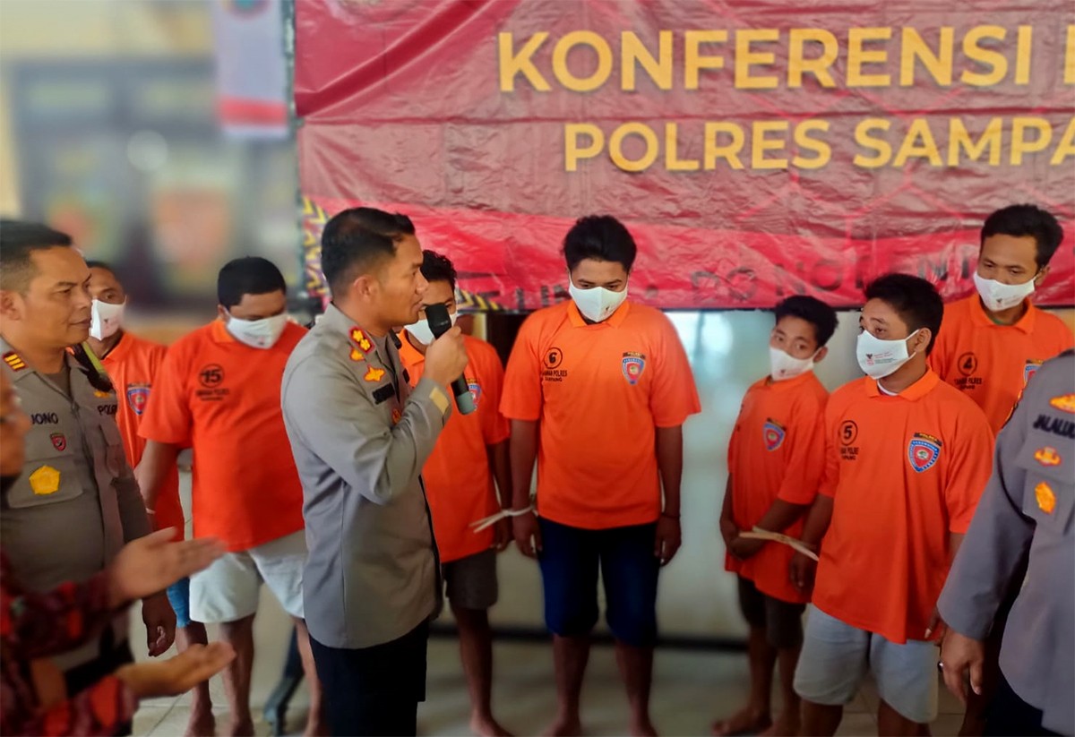 Kapolres Sampang, AKBP Siswantoro. (foto: Imam for jatimnow.com)