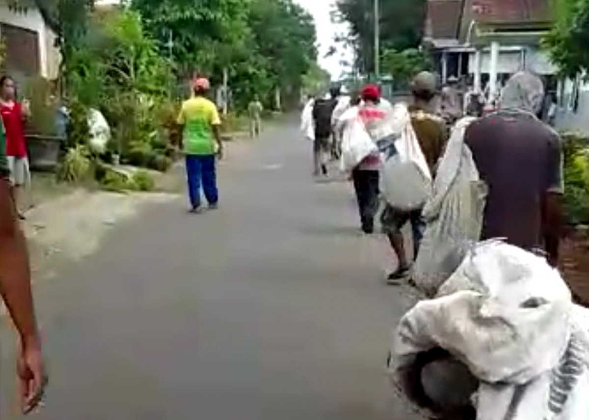 Bikin Resah! Belasan Pemulung asal Jember Serbu Banyuwangi