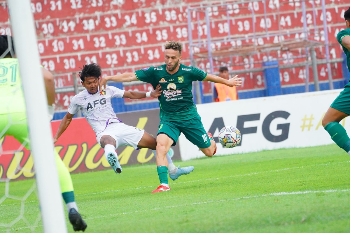 Duel laga Persik Vs Persebaya di Stadion Brawijaya Kediri (Foto: Persik Kediri/jatimnow.com)