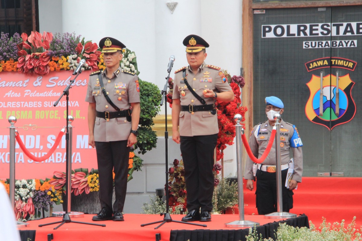 Jabat Wakapolda, Yusep Gunawan Nitip Pesan untuk Kapolrestabes Surabaya Baru