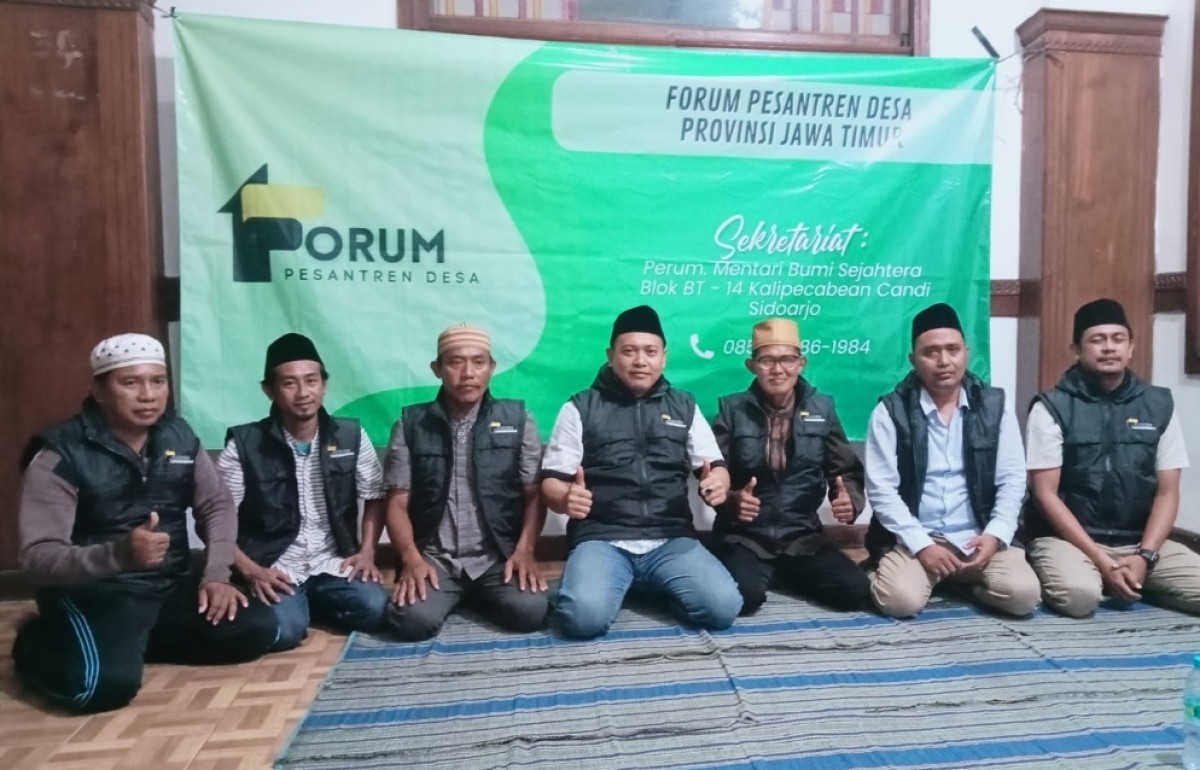 Pengurus Forum Pesantren Desa (Foto: Faisol for jatimnow.com)