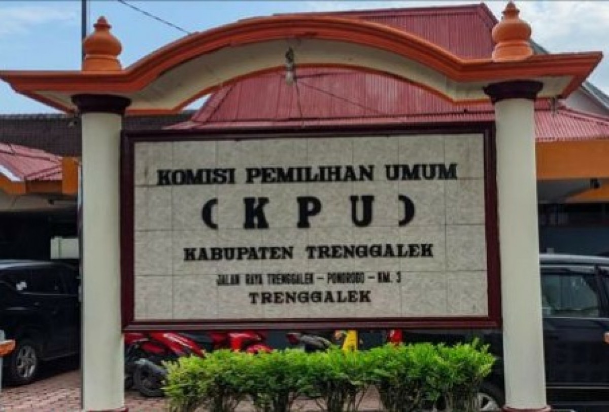 Kantor KPU Trenggalek. (Foto: Dok. KPU Trenggalek)