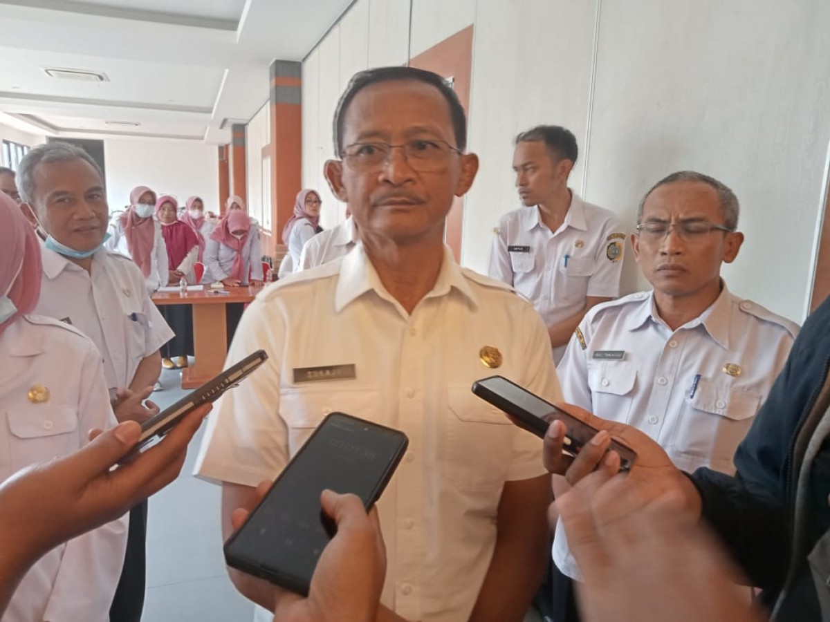 Sekda Pemkab Tulungagung, Sukaji. (Foto: Bramanta Pamungkas/jatimnow.com)