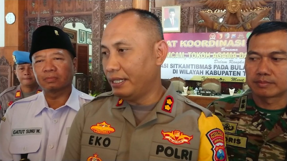 Kapolres Tulungagung, AKBP Eko Hartanto. (Foto: Bramanta Pamungkas/jatimnow.com)
