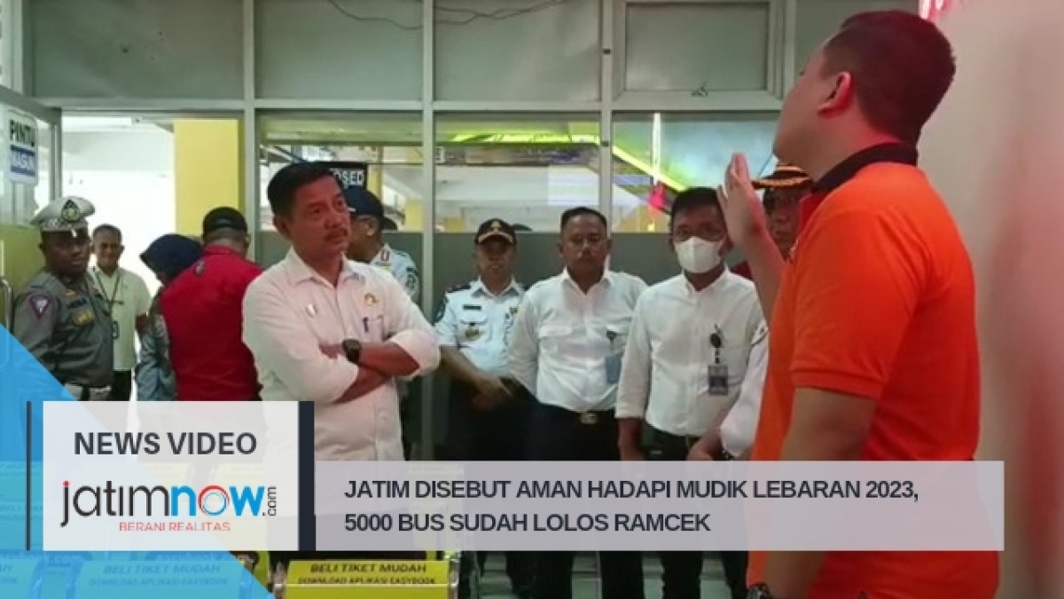 Jatim Disebut Aman Hadapi Mudik Lebaran 2023, 5000 Bus  Sudah Lolos Rimcek