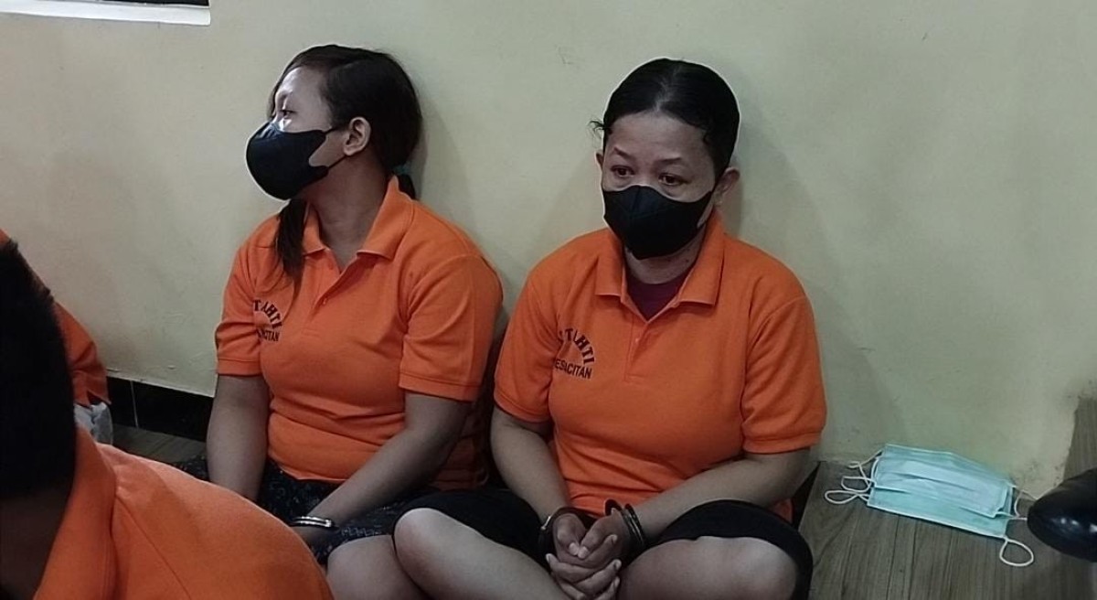 2 muncikari di Pacitan diringkus polisi. (Foto: Humas Polres Pacitan)