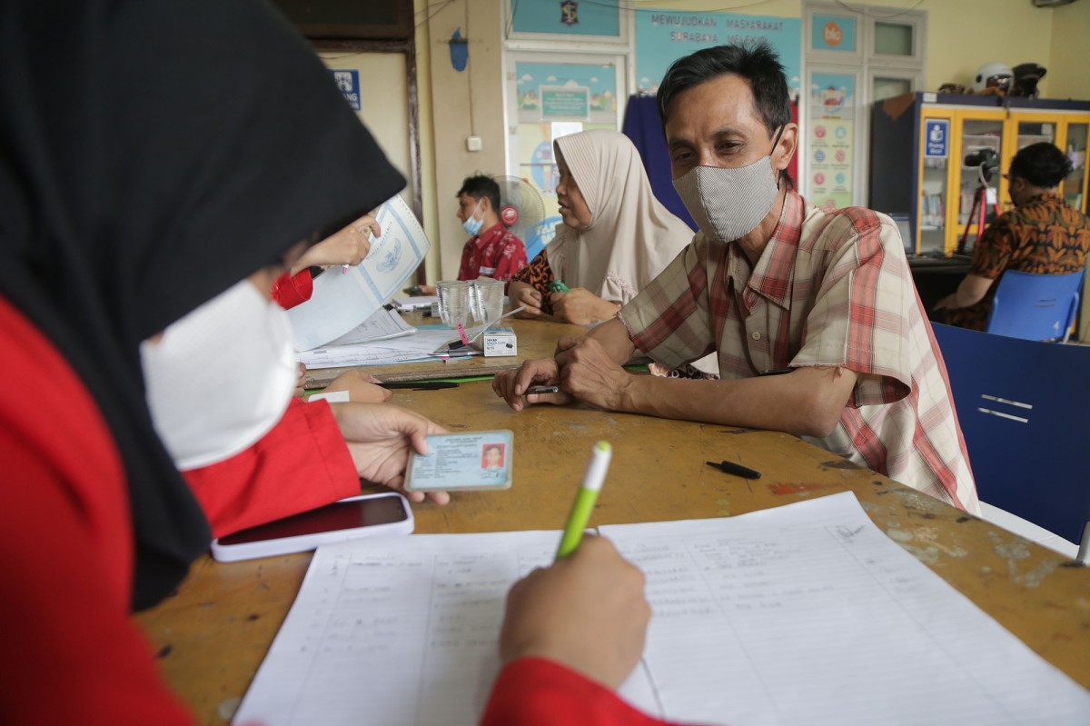 Ilustrasi pendataan kependudukan (Foto: dok. Pemkot Surabaya for jatimnow.com)