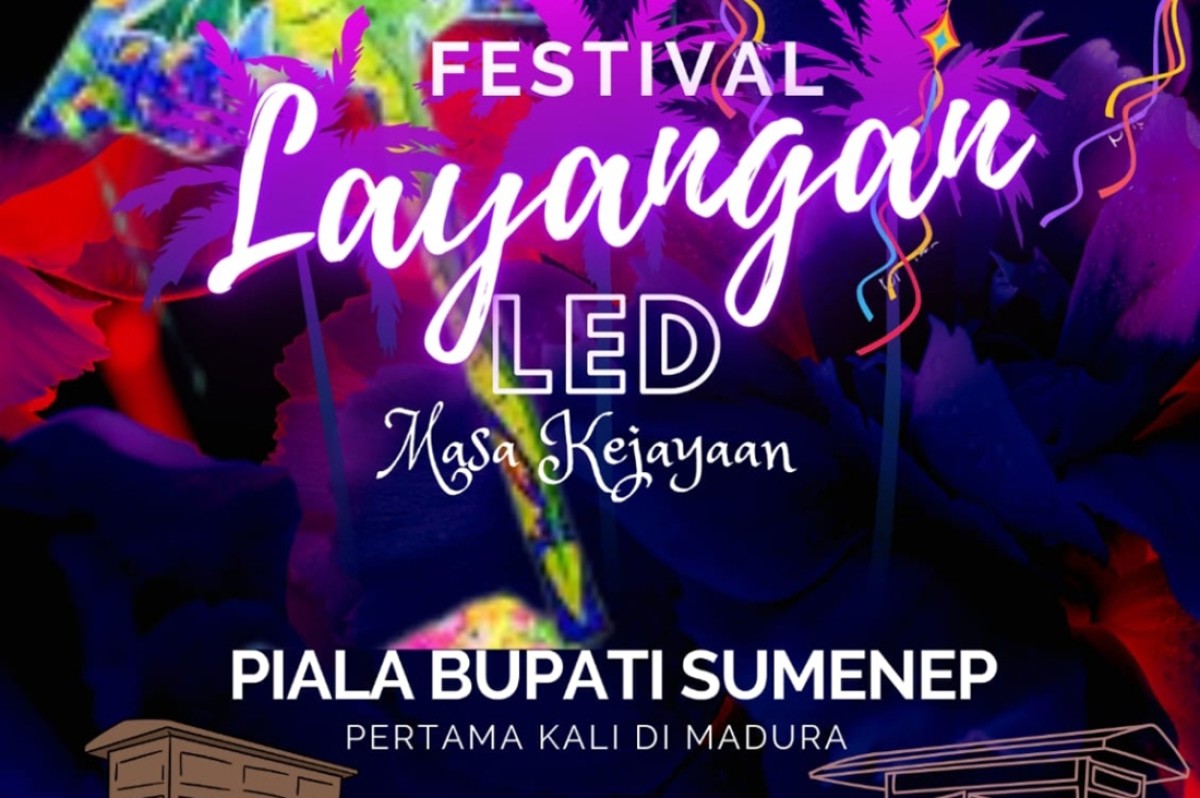 Poster Festival layang-layang (foto: Disbudporapar Sumenep for jatimnow.com)